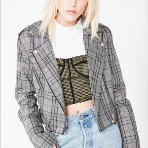 Honey Punch Plaid Moro Jacket
